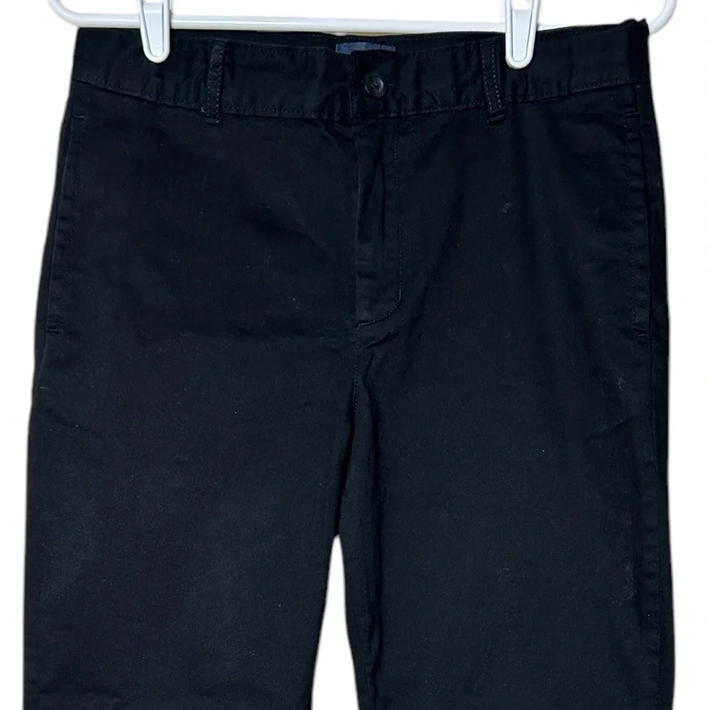 The Children's Place Big Boy Black Adjustable Pant Size 12 (Husky)